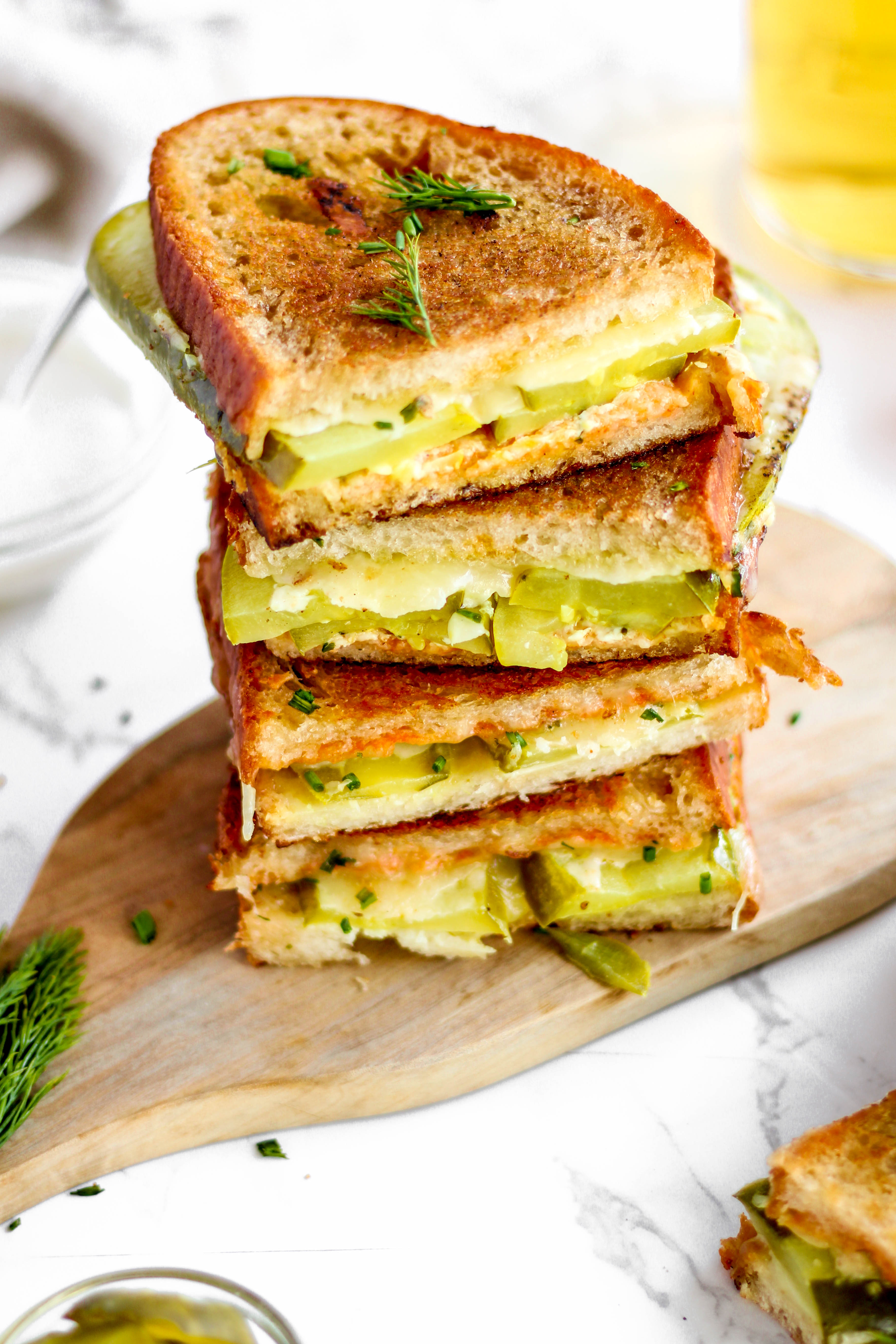 Pickle Grilled Cheese